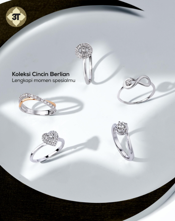 Koleksi Cincin Berlian The Palace Jeweler