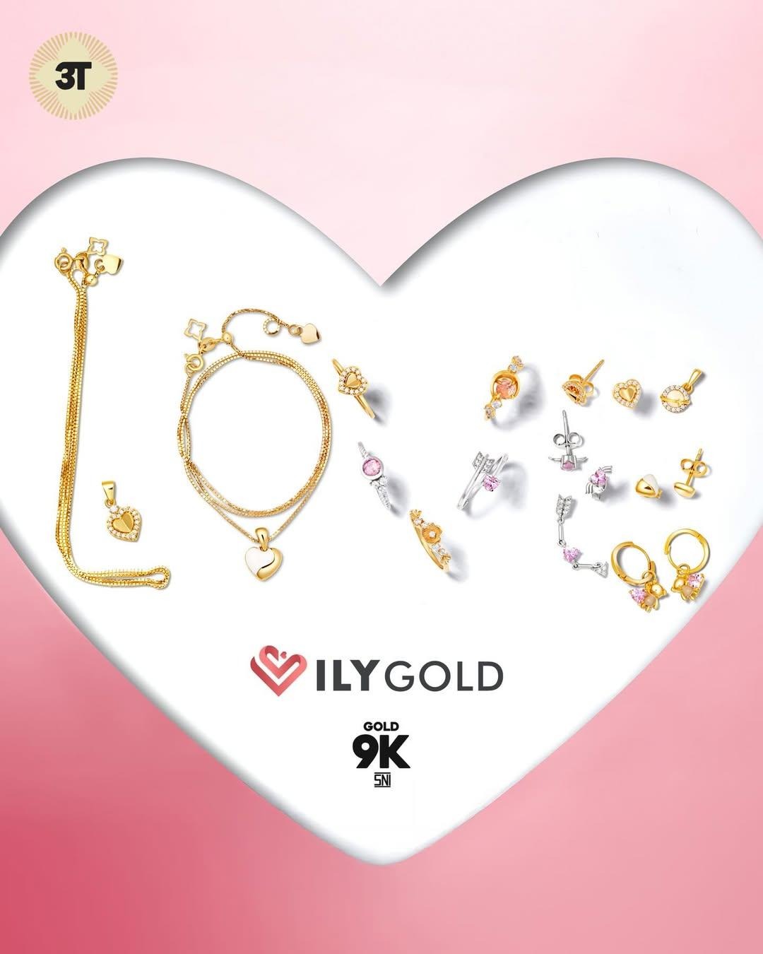 ILY Gold yang bernuansa colorful