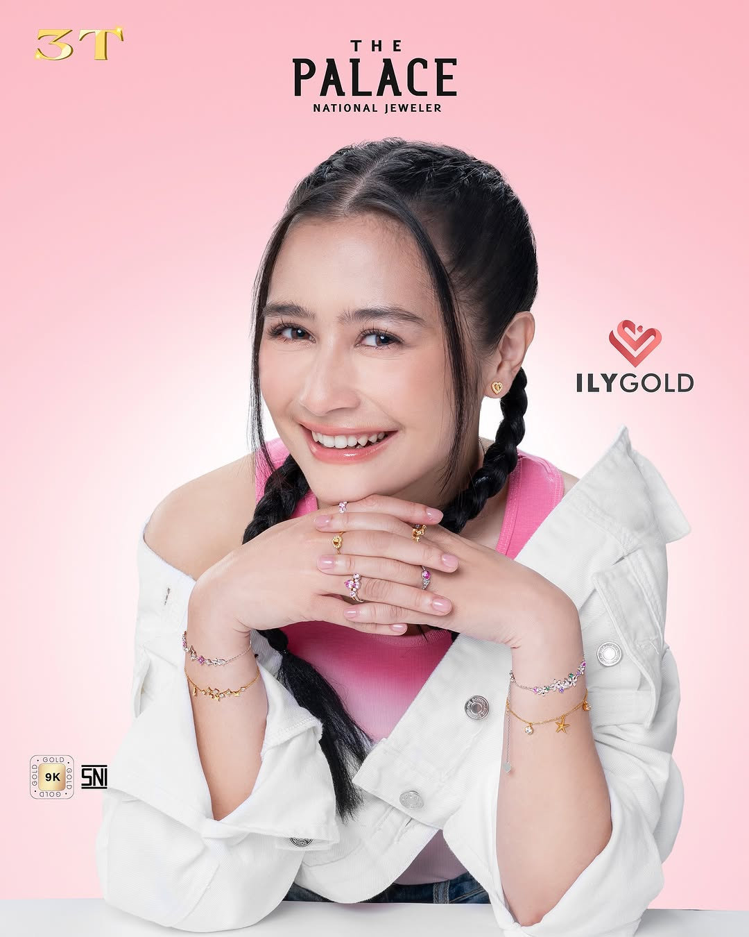 Koleksi Perhiasan Emas 9K dari ILY Gold Jadikan Hari-Hari Makin Berwarna