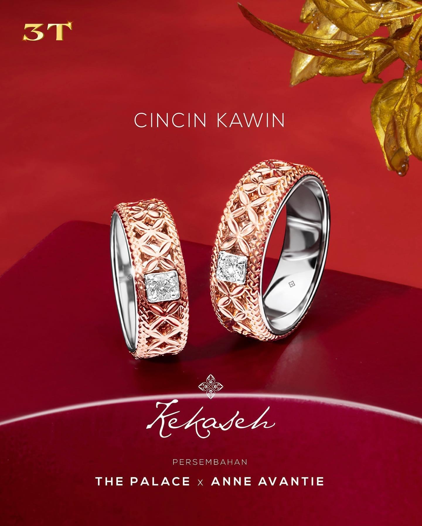 Ikat Janji Suci Setia Pernikahan dengan Cincin Nikah Penuh Makna dari Koleksi Kekaseh