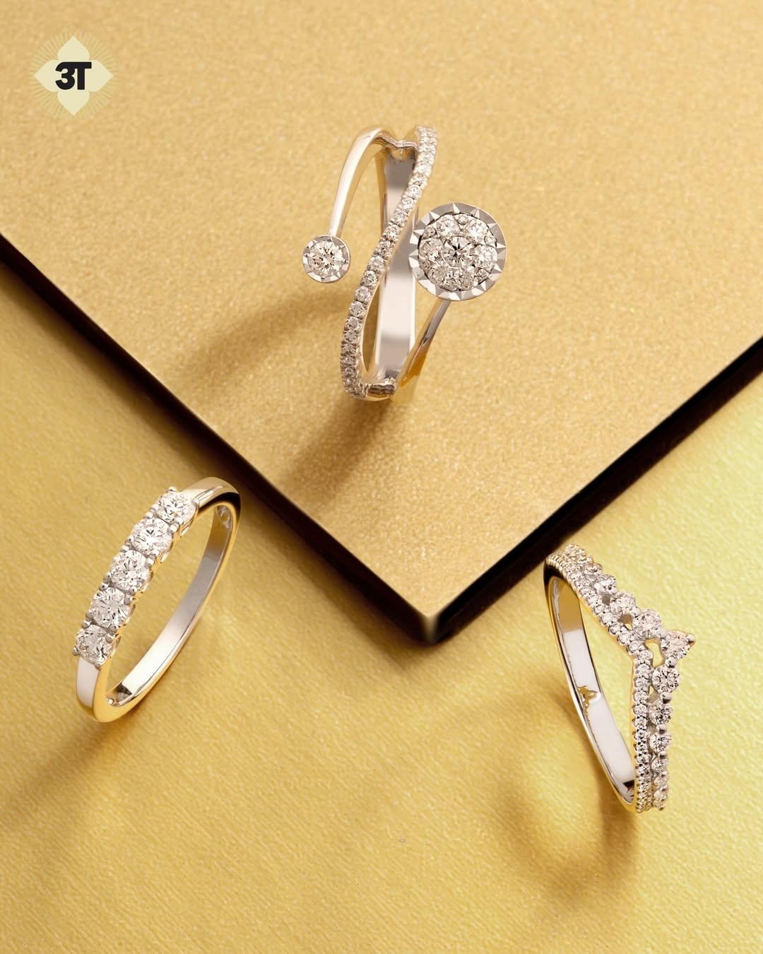Selain untuk Momen Istimewa, Cincin Emas Berlian Juga Jadi Sentuhan Sempurna untuk Stacking