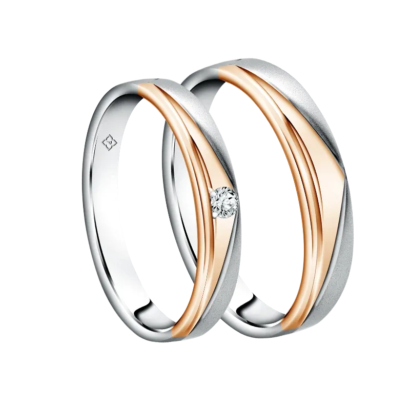 Pesona Minimalis Cincin Kawin Serenade