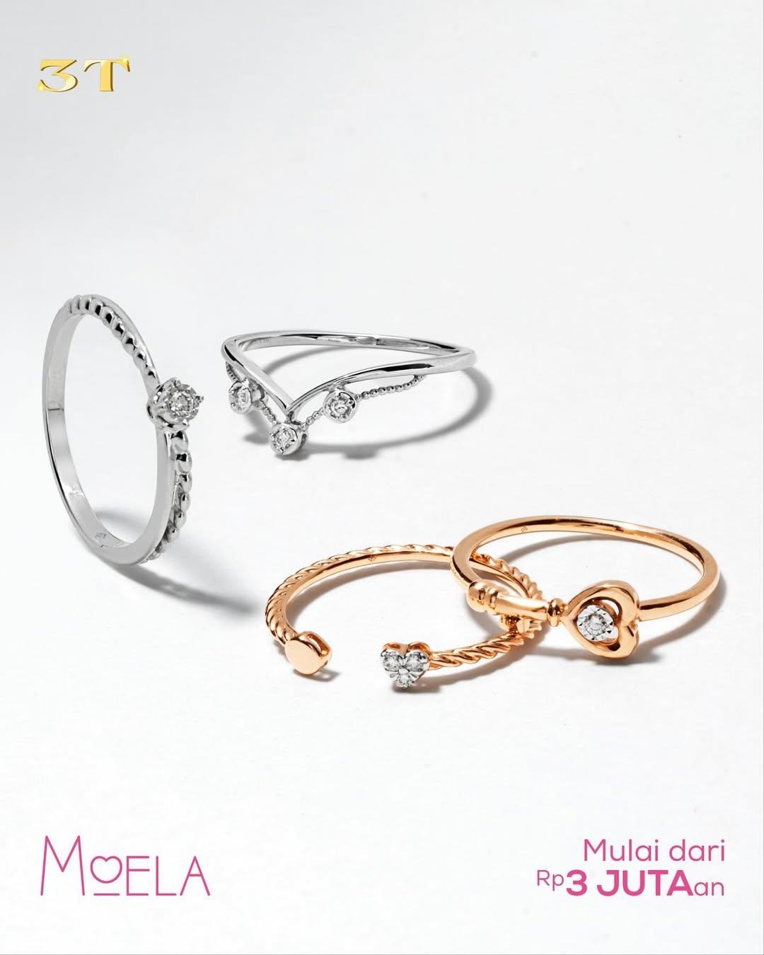 Selain untuk Gaya Harian, Koleksi MOELA juga Cocok Dijadikan sebagai Engagement Ring