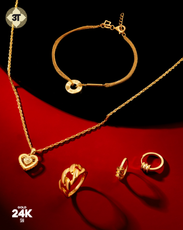 Koleksi Emas Kuning The Palace Jeweler