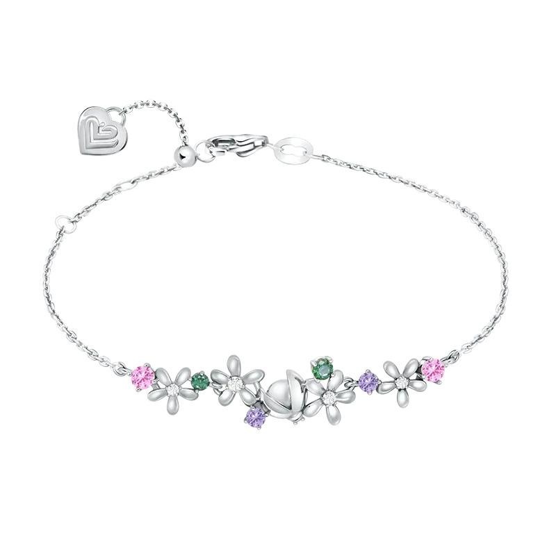 Gelang Blossoms Colorful Flowers Bracelet Hadirkan Musim Semi di Pergelangan Tangan Anda