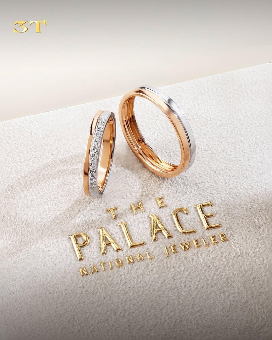 Gaya cincin kawin minimalis jadi pilihan sempurna untuk pasangan bergaya hidup dinamis