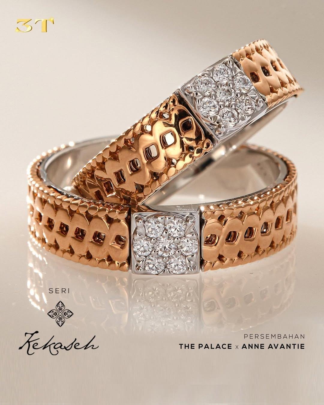 Kekaseh Ring dengan desain timeless dan berkarakter