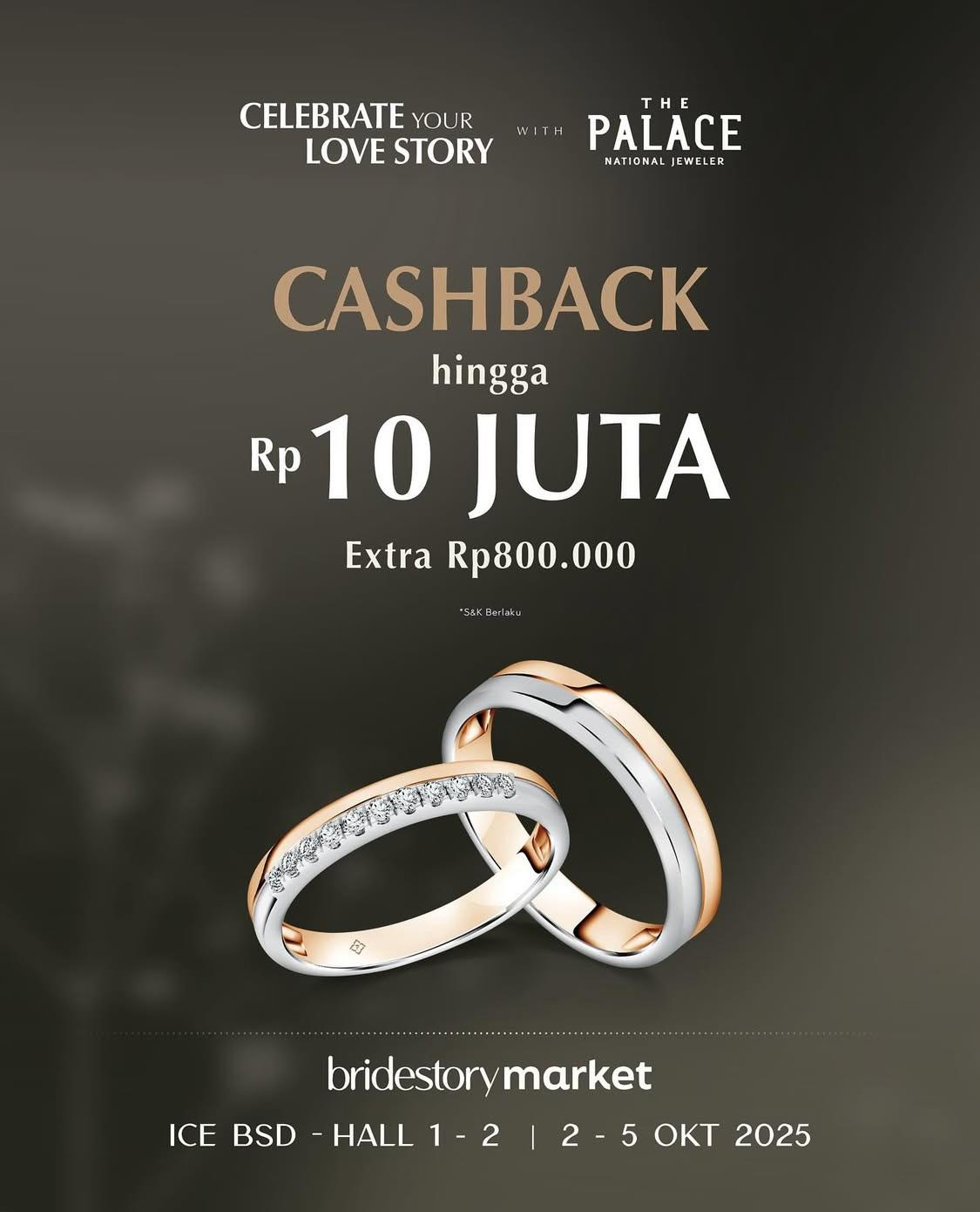Keseruan The Palace Jeweler Saat Hadir di Bridestory Market