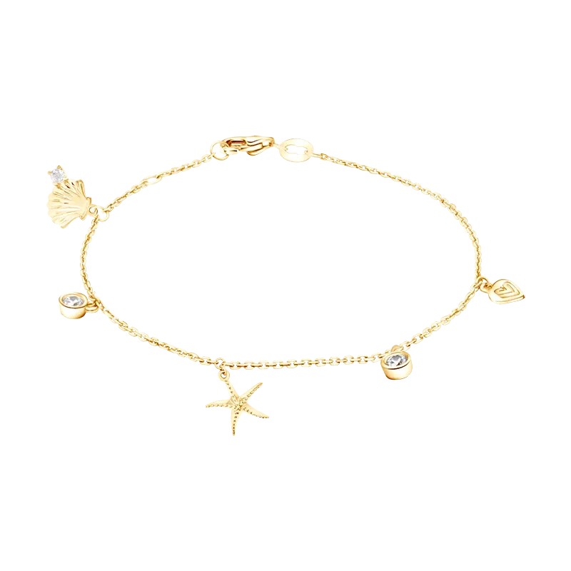 Gelang Seaside Seashell Tampilkan Nuansa Ocean Charm