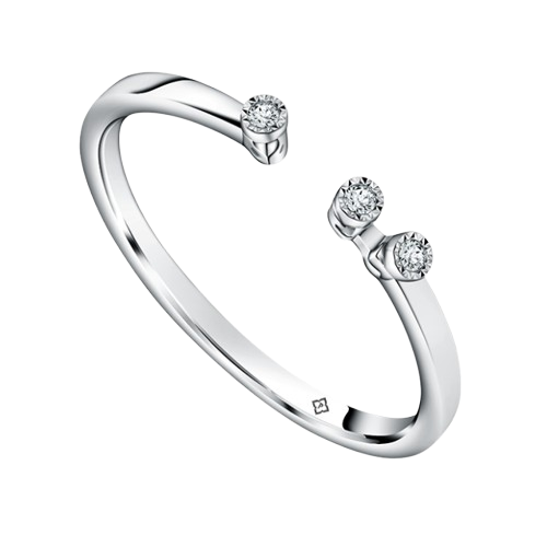 Cincin Berlian 1 Gram dengan Desain Timeless