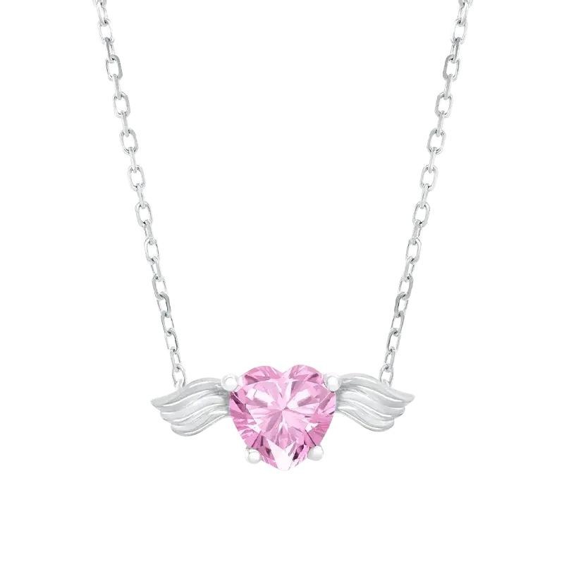 Kalung Blush dengan Desain Chic dan Feminin Lambangkan Hati Penuh Cinta