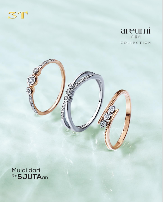 Cincin Areumi Terinspirasi Korean Look yang Fresh