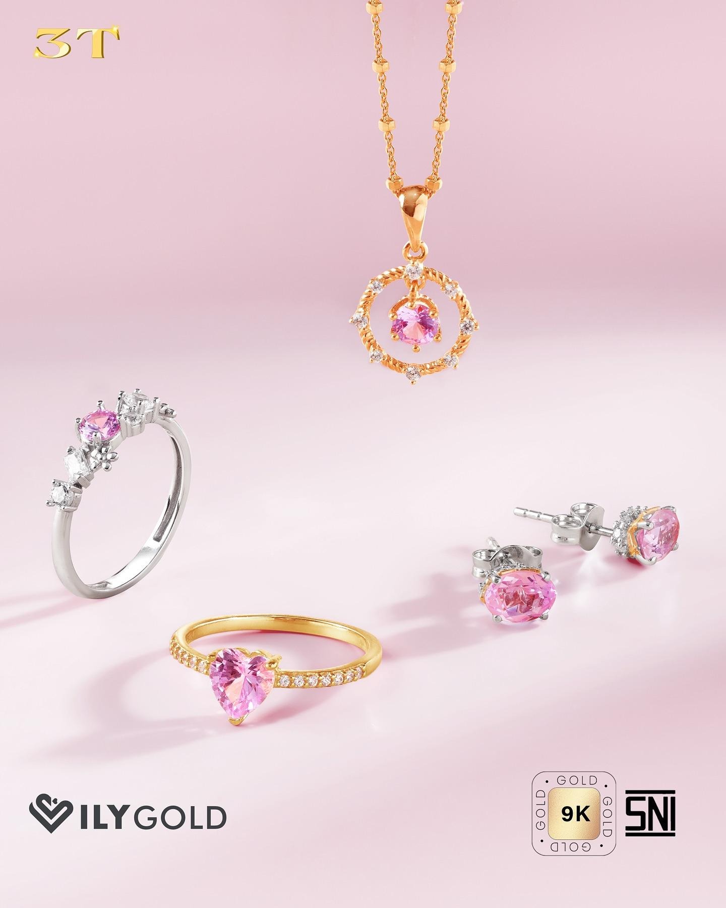 Perhiasan Emas 9K Elegan dari ILY Gold Sempurnakan Gaya Harian