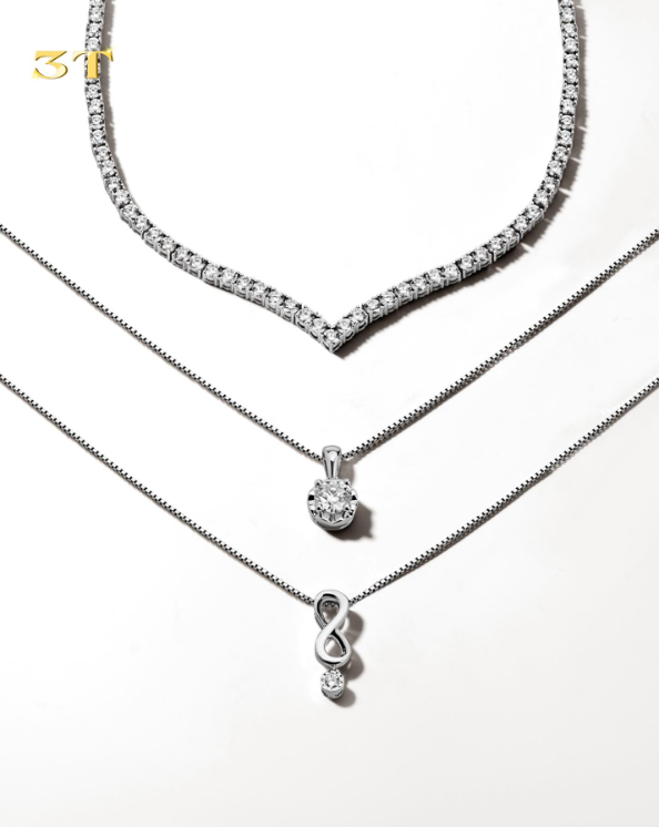 Koleksi Kalung Berlian untuk Lengkapi Look Simple