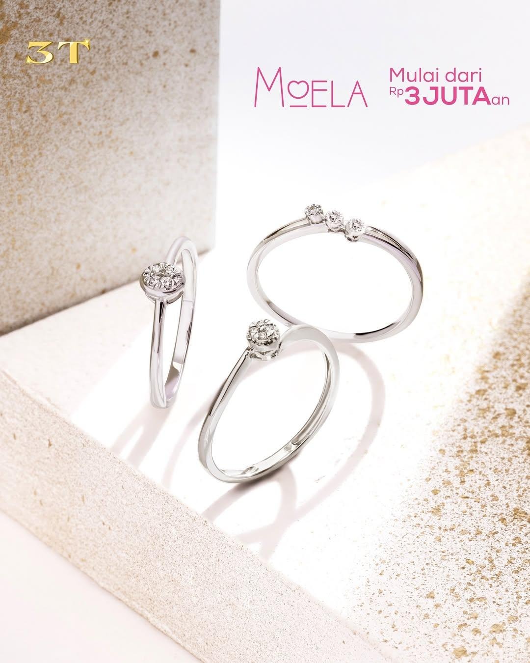 Cincin Emas Putih dari The Palace Jeweler Hadirkan Keindahan dan Kemewahan Klasik yang Timeless