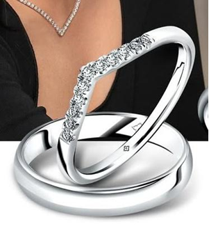 CIncin Tunangan Couple Style Minimalis yang Versatile dan Memancarkan Kesan Elegan Timeless