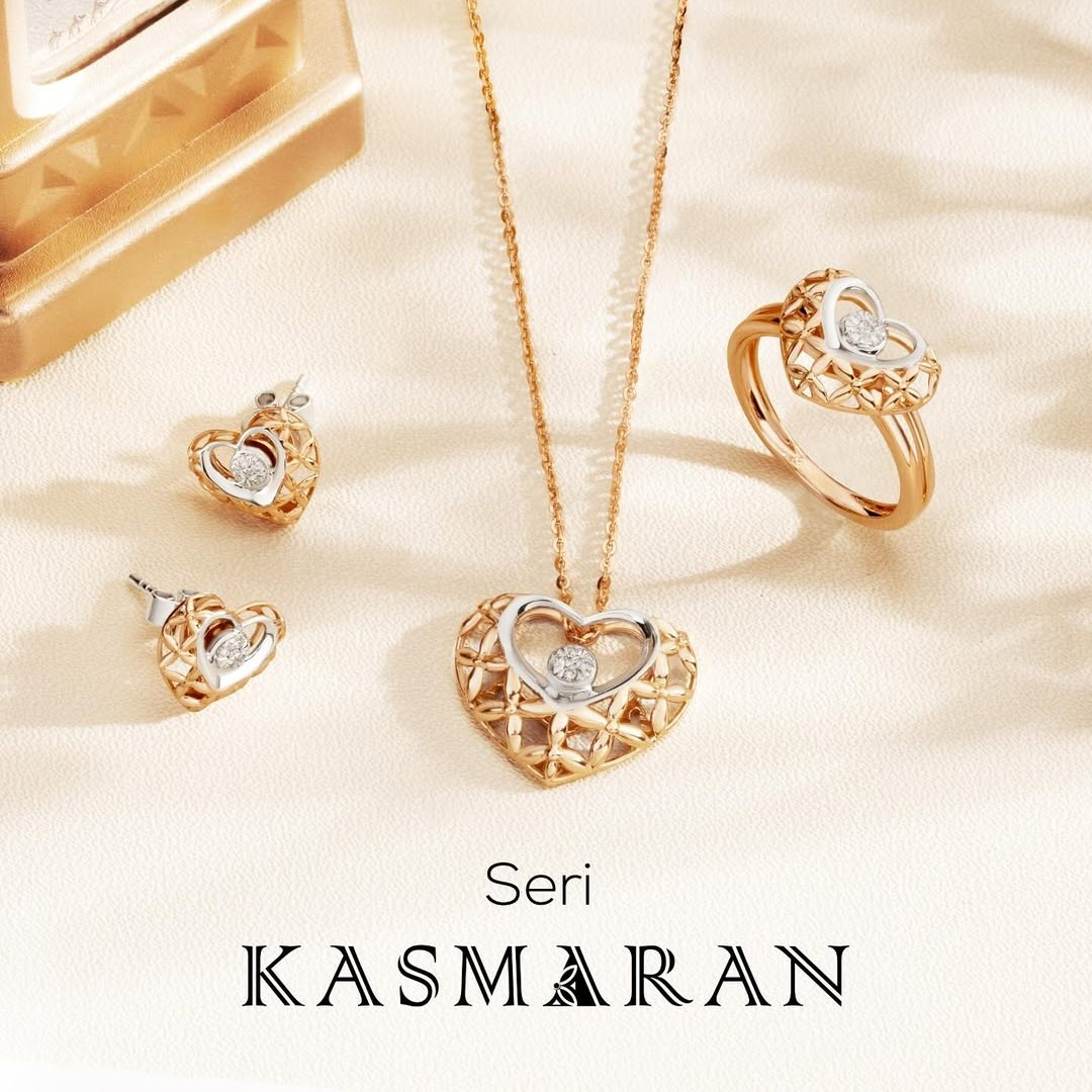 Koleksi perhiasan Kasmaran yang berkolaborasi dengan Anne Avantie