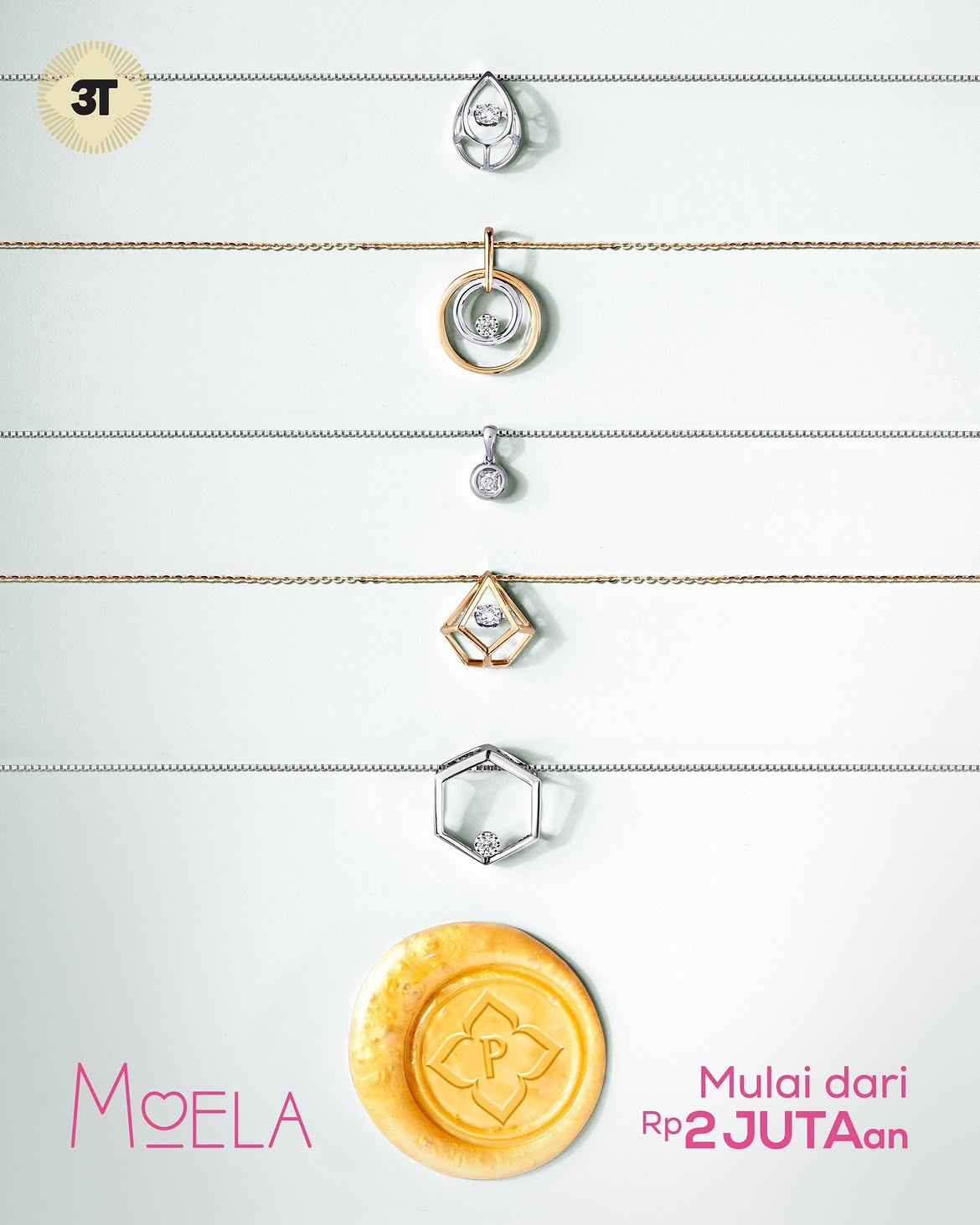 Koleksi MOELA dengan Perhiasan Berlian Asli Start From Rp2 Juta