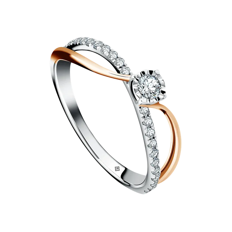 Gemerlap Unik Cahaya Cincin Wanita Ibrille