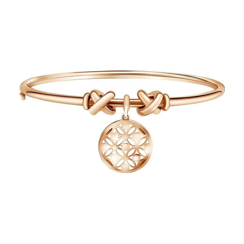 Kemewahan dan Elegan yang Terpancar dari Bangle Gelang Emas Kasmaran Teruntai Cakram