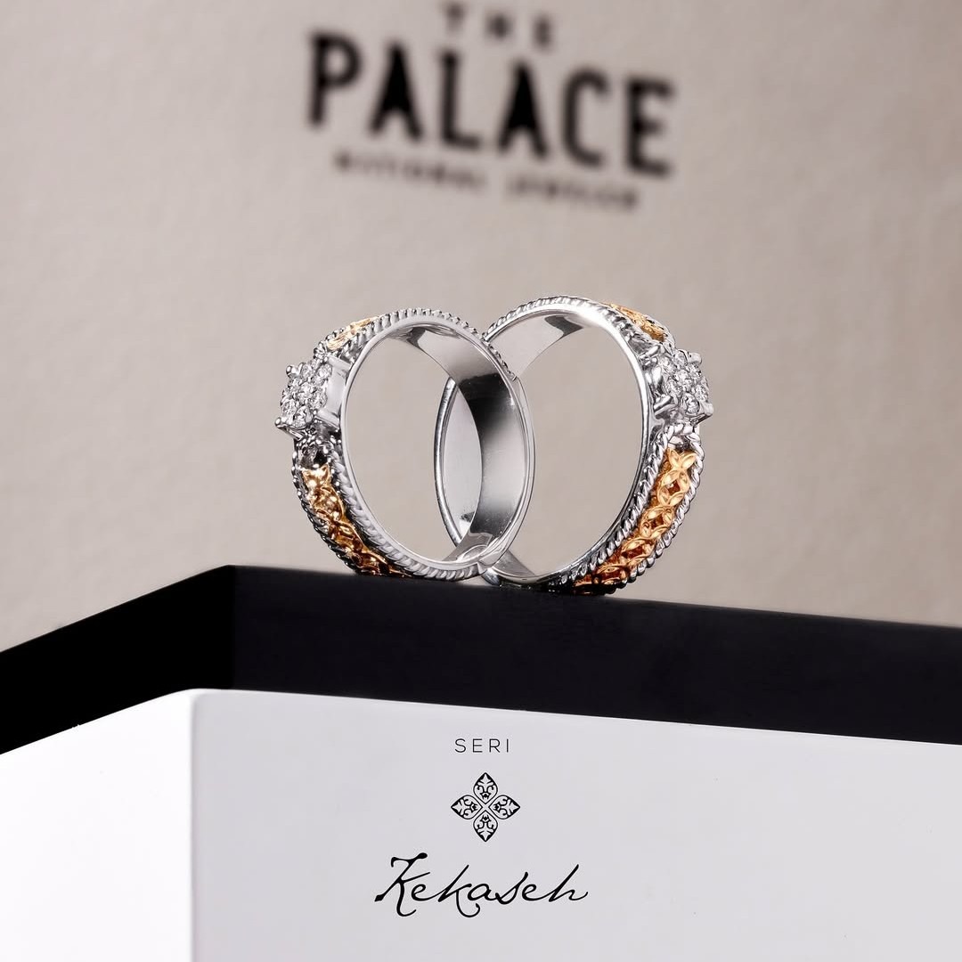 Indahnya Cincin Kawin Kekaseh dengan Ukiran Motif Batik