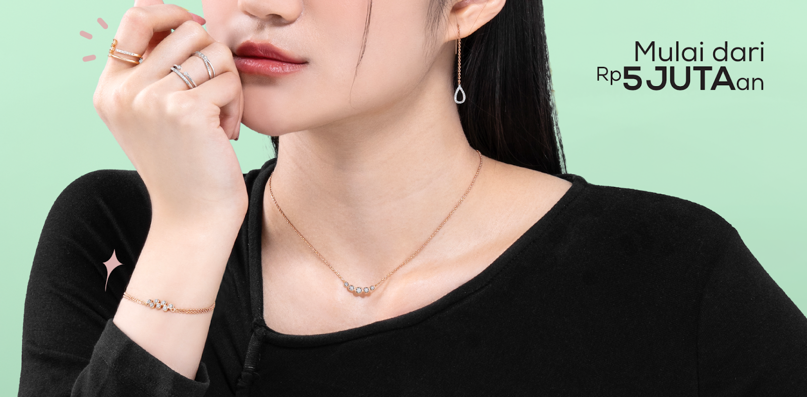 Kalung Korea dari The Palace Jeweler Mulai dari Rp5 Juta