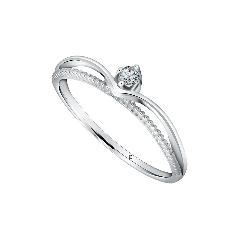 Moela Kamoela Murni&nbsp; Ring 18K yang simple untuk gaya fashion chic