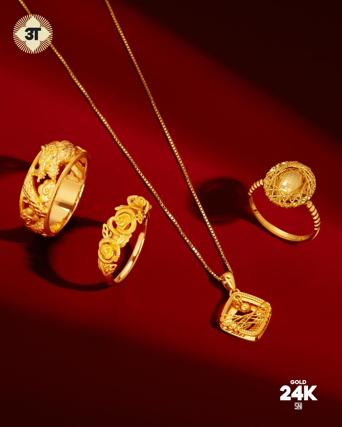 Pancarkan Pesona Jemari dengan Cincin Emas 24 Karat Berteknologi Presisi