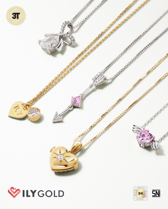 Pilihan Perhiasan Cantik yang Elegan ILY Gold Collection 9K
