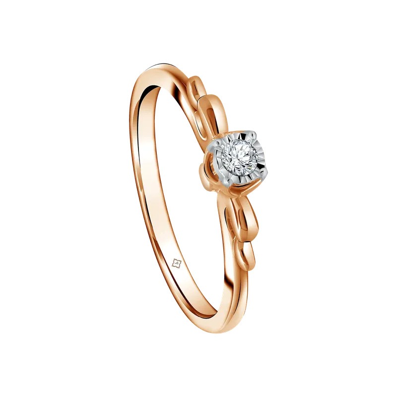 Desain unik dan elegan dari cincin Abadi Girlanda membuat acara engagement semakin tak terlupakan