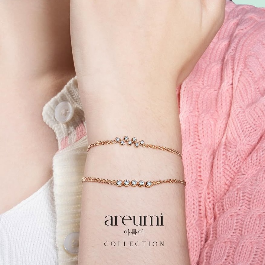 Tampil chic sehari-hari dengan gelang berlian dari koleksi Areumi