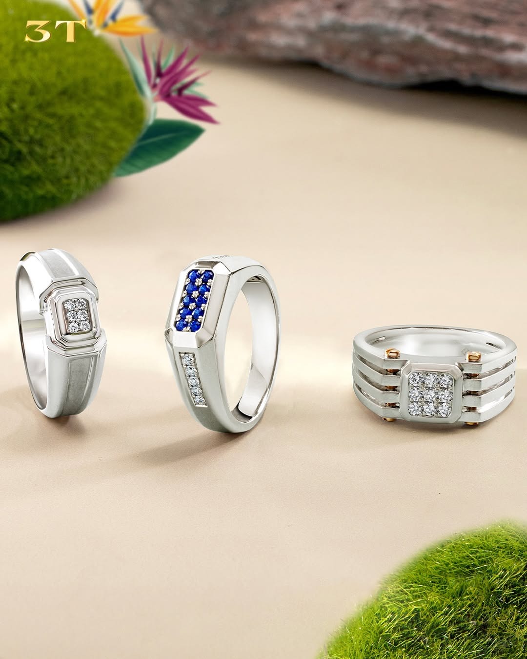 Tampil Menawan dengan Cincin Pria Desain Minimalis