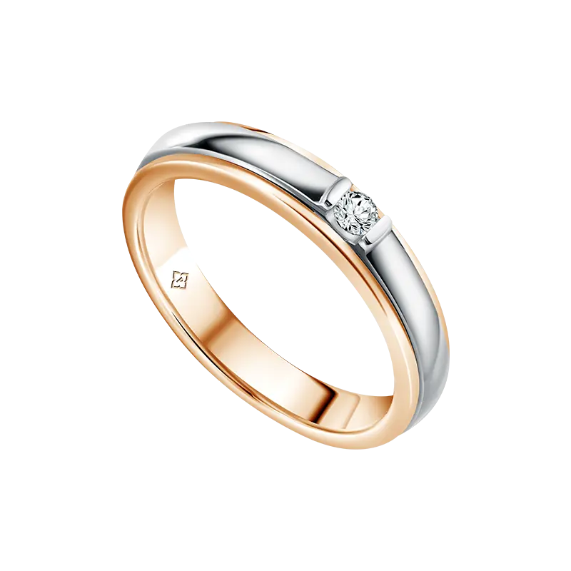 Sentuhan Elegan Wedding Rings Two-Tone untuk Hari Istimewa