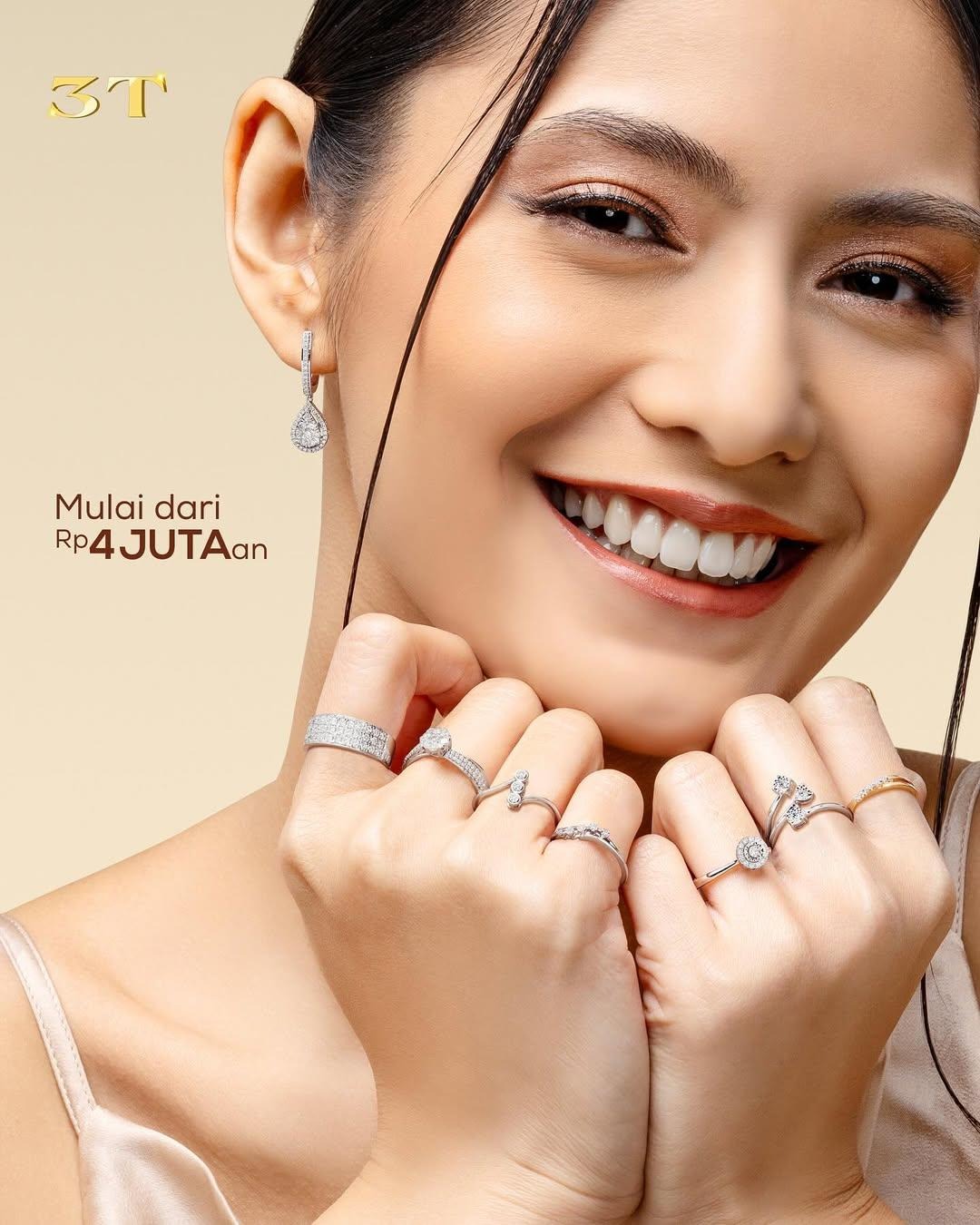 Pesona keindahan cincin emas berlian dari The Palace Jeweler untuk rayakan berbagai momen spesial