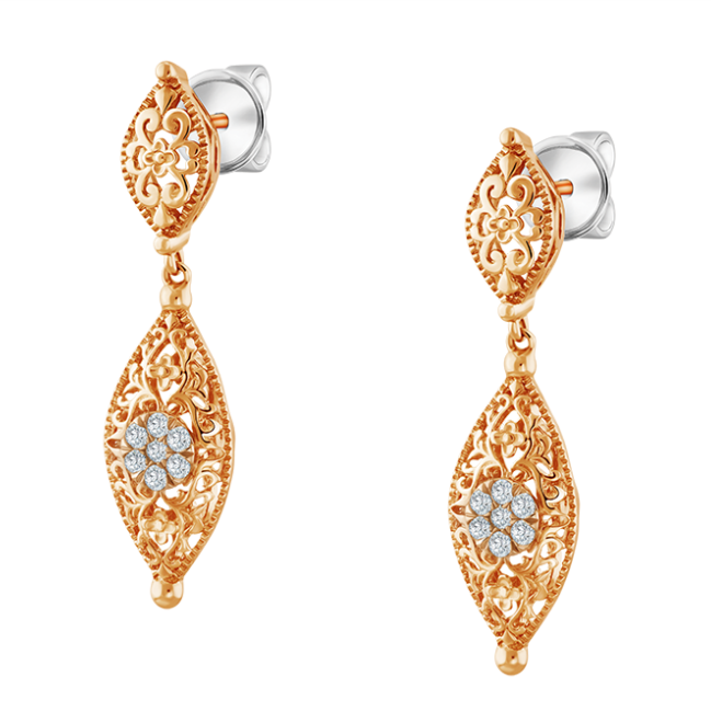 Anting Wanita Terbaru dengan Desain Dangle Koleksi The palace