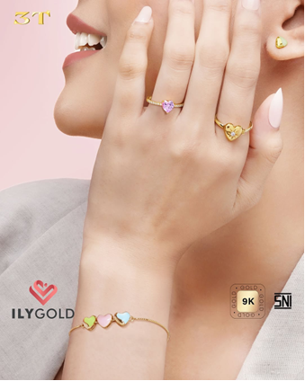 Tampil Memesona dengan Perhiasan Emas Rose Gold Klasik