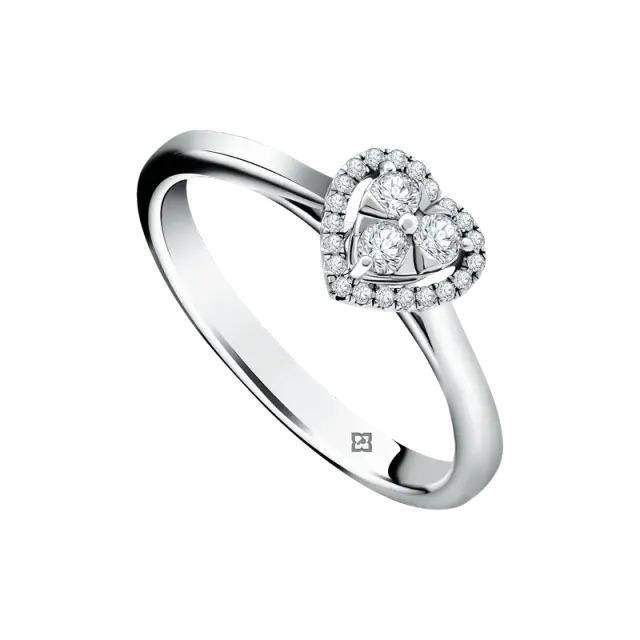 Kilau Kemewahan Model Cincin Emas Bentuk Love dengan Tatahan Berlian Mewah