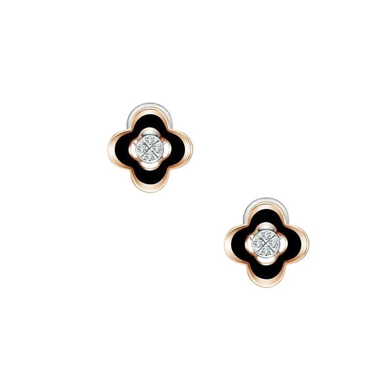 Desain Bunga yang Manis dari Anting Berlian MOELA