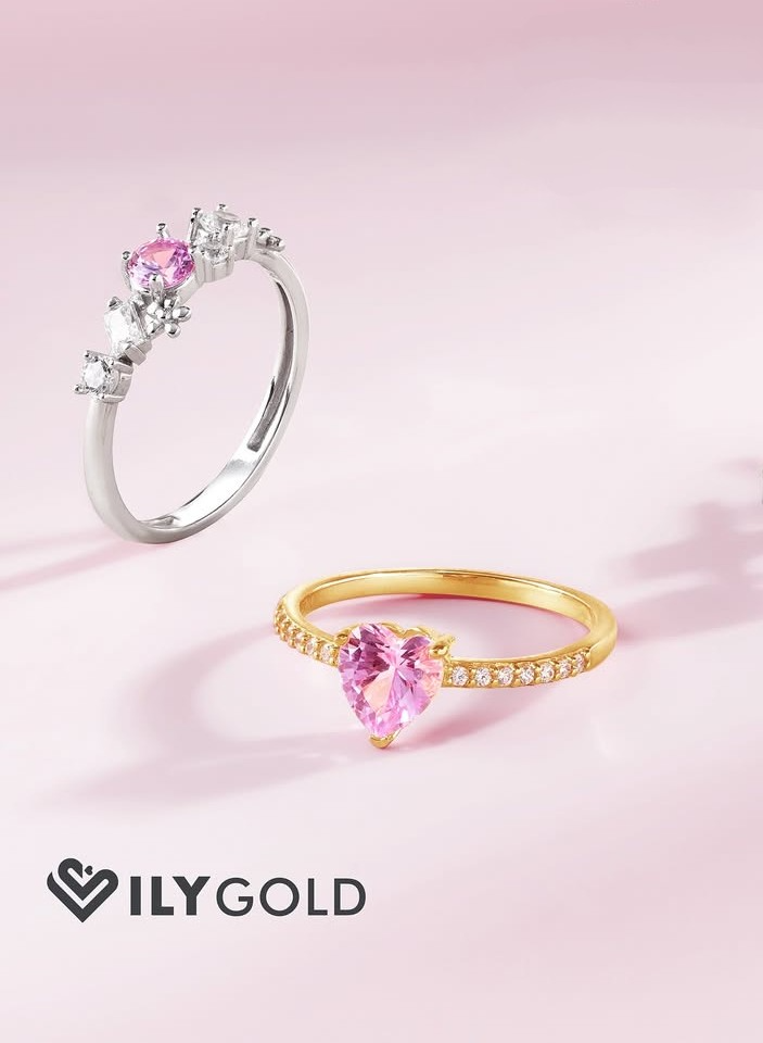 Pesona cincin emas 9K dari ILY Gold