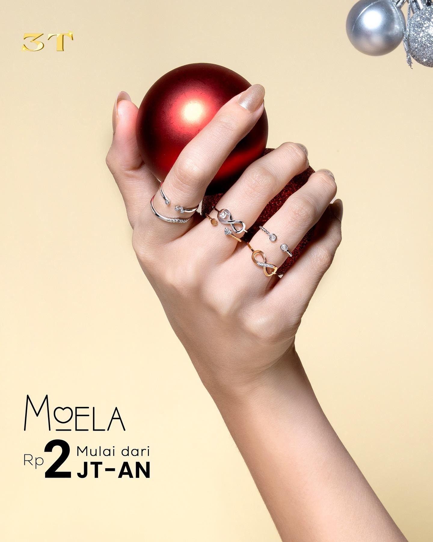 Cincin Minimalis Modern dari Koleksi MOELA Hadirkan Fleksibilitas untuk Wanita Modern