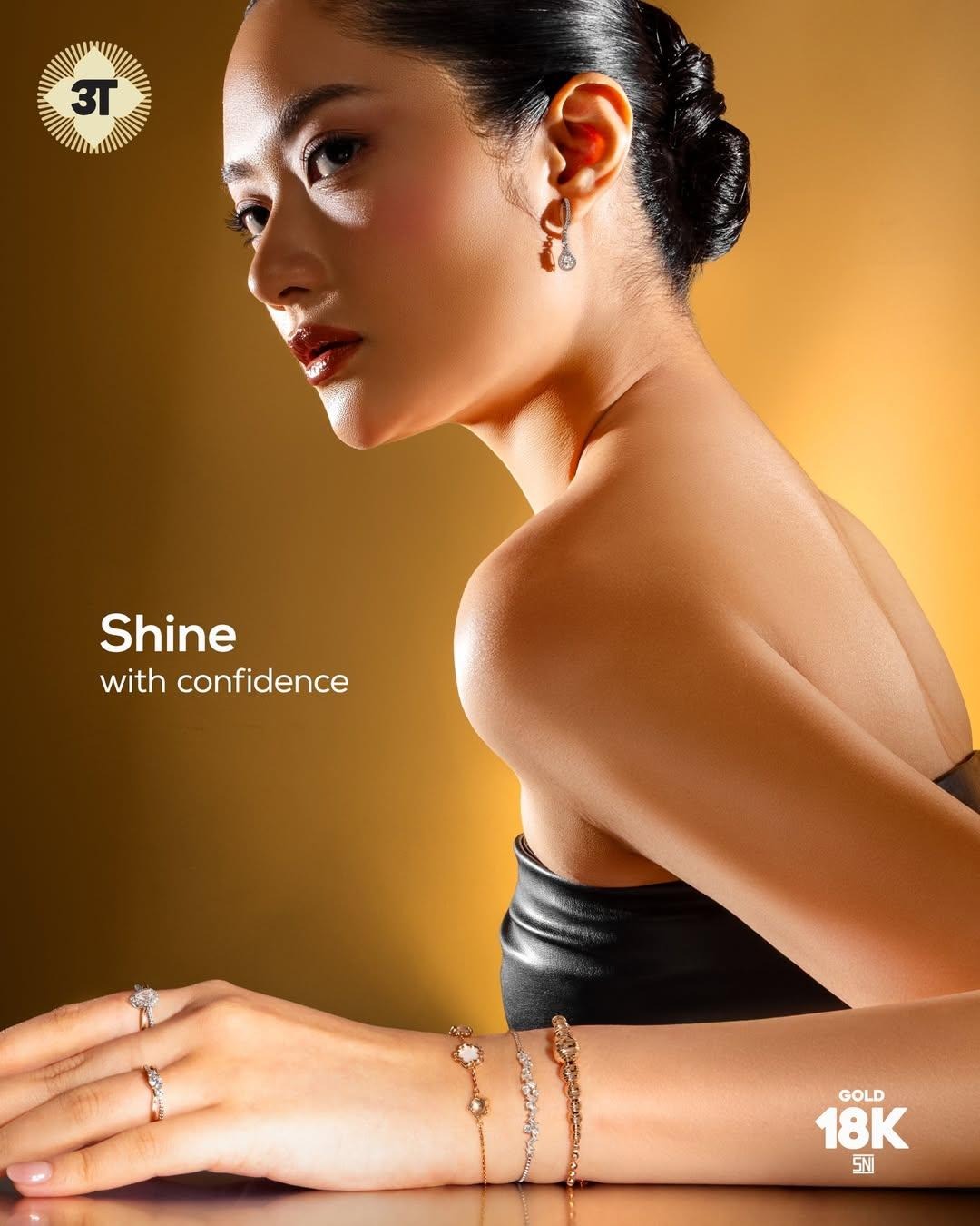 Look Kekinian Perhiasan Emas 18 karat The Palace Jeweler