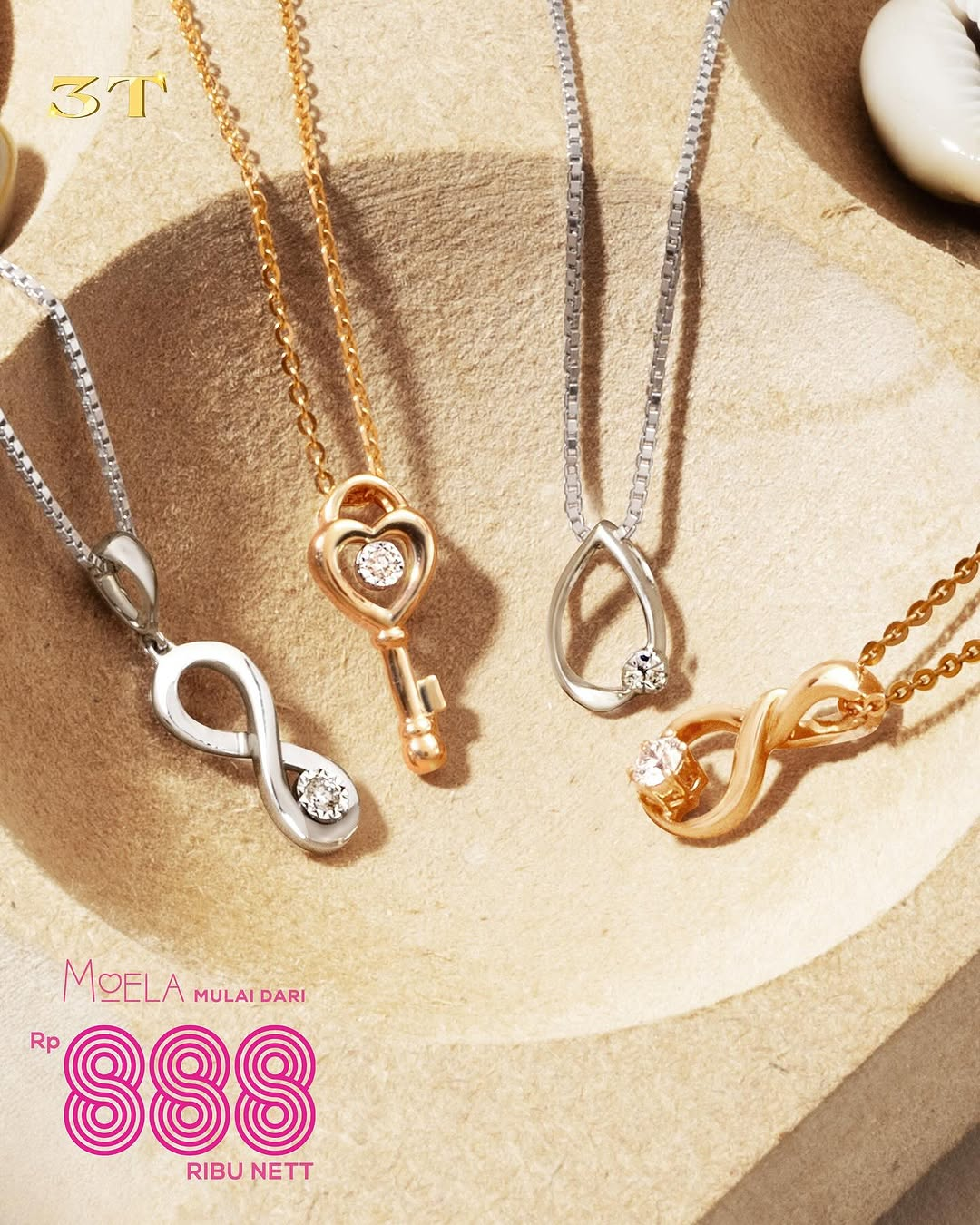 Gaya Simple Minimalis dari Koleksi Moela