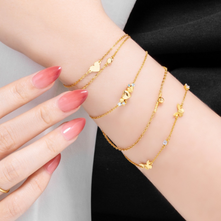 Pilihan Gelang Emas 1 Gram The Palace Jeweler untuk Gaya Minimalis