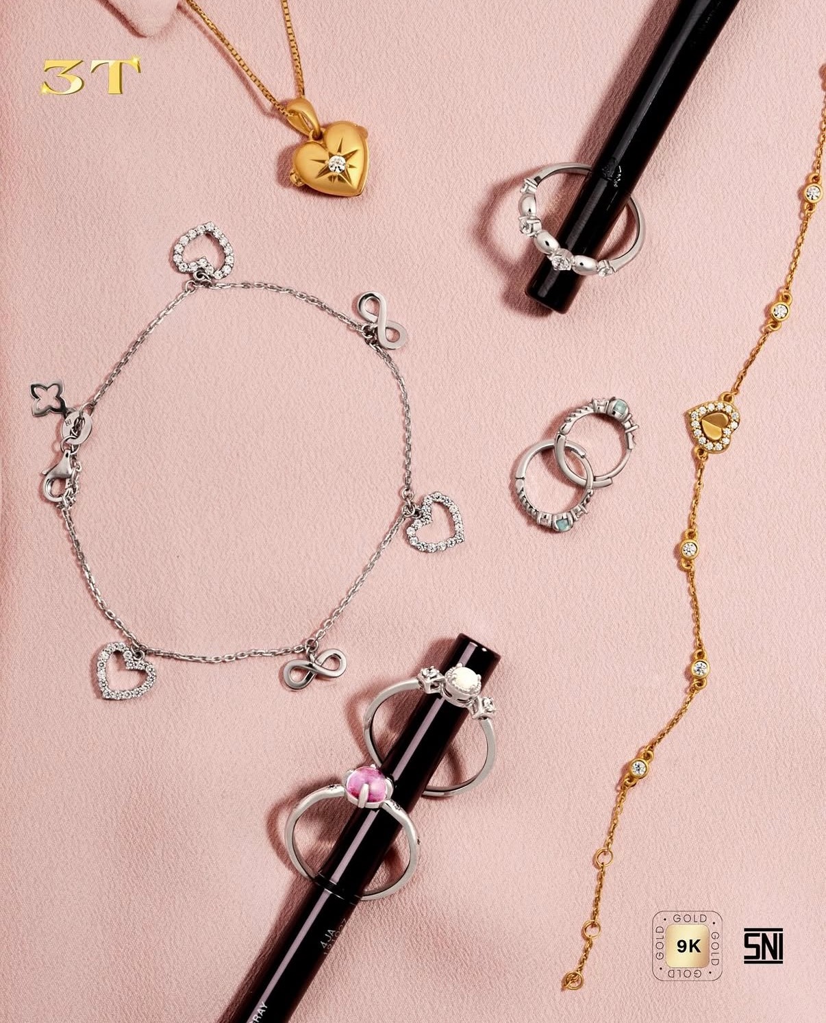 Temukan Pesona ILY Gold 9K di Toko Perhiasan Terdekat The Palace Jeweler