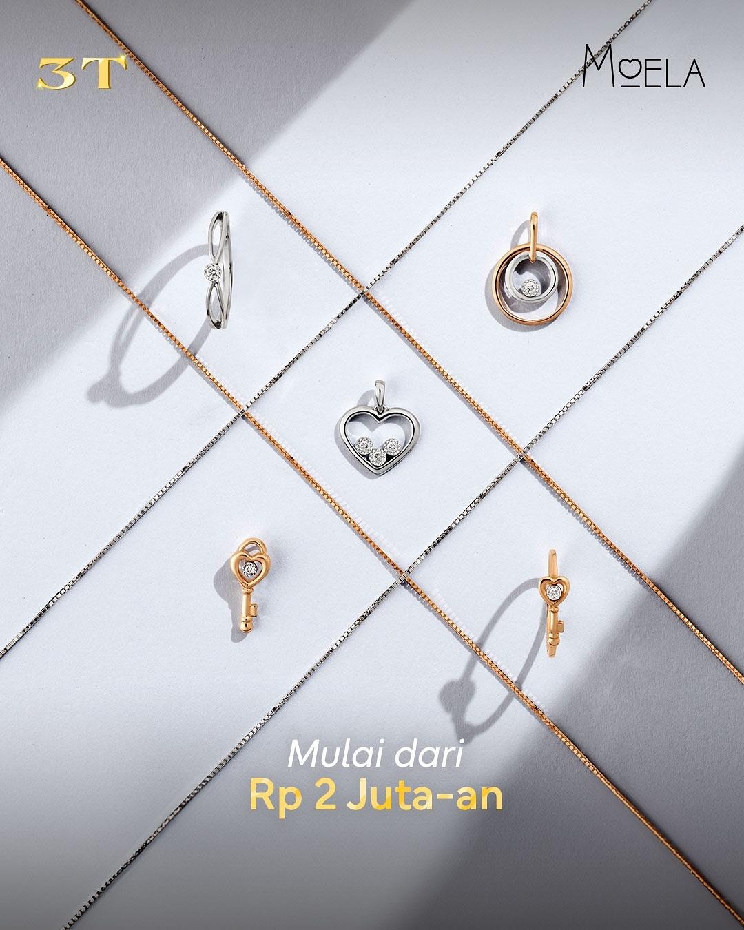 Koleksi Perhiasan Emas 18K untuk Sempurnakan Momen Istimewa