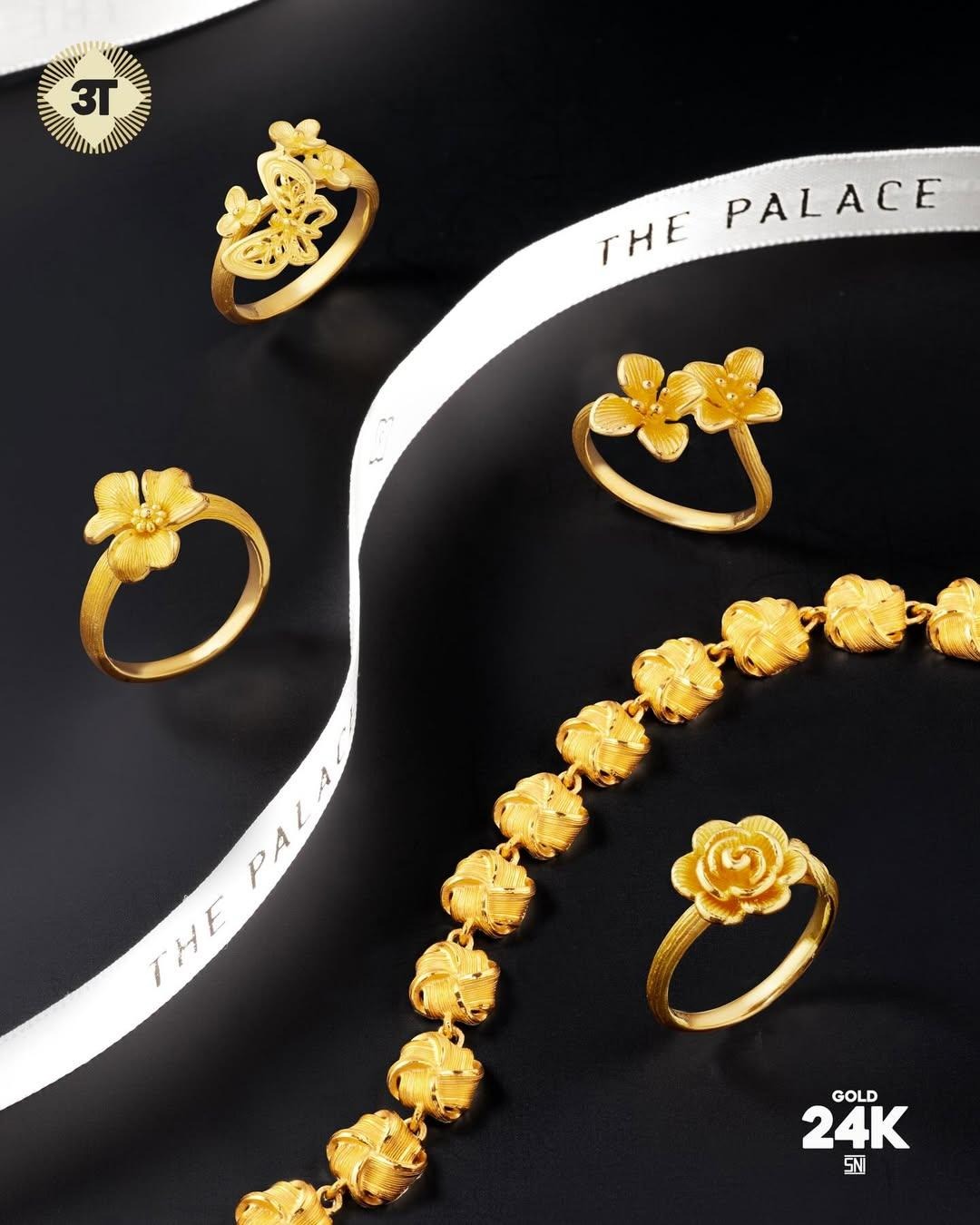 Cincin Emas 24 Karat dengan Kilau Memukau Sempurnakan Penampilan di Hari Besar