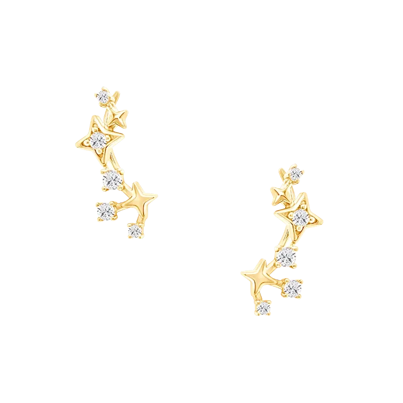 Night Sky Climber Earrings yang elegan