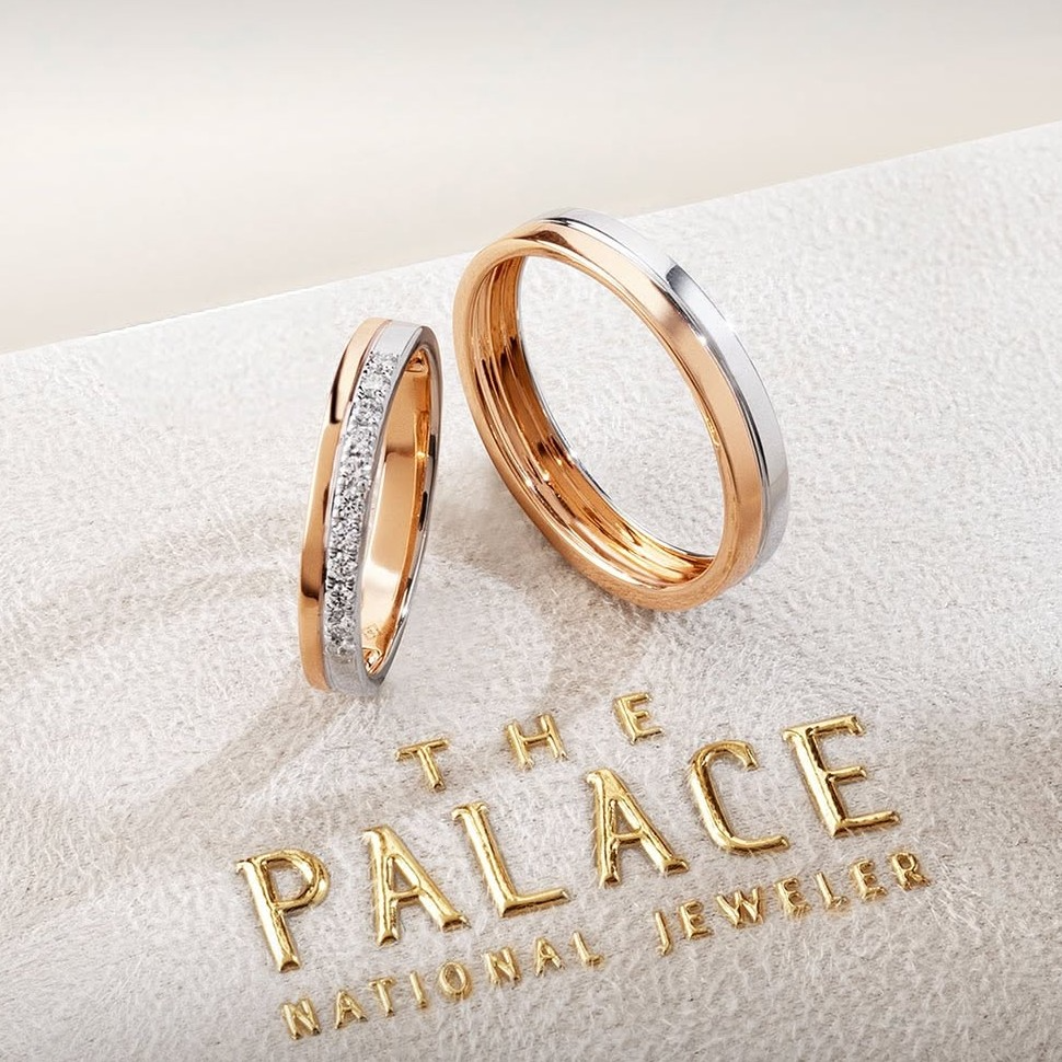 Pesona cincin nikah two-tone yang unik sempurnakan wedding day