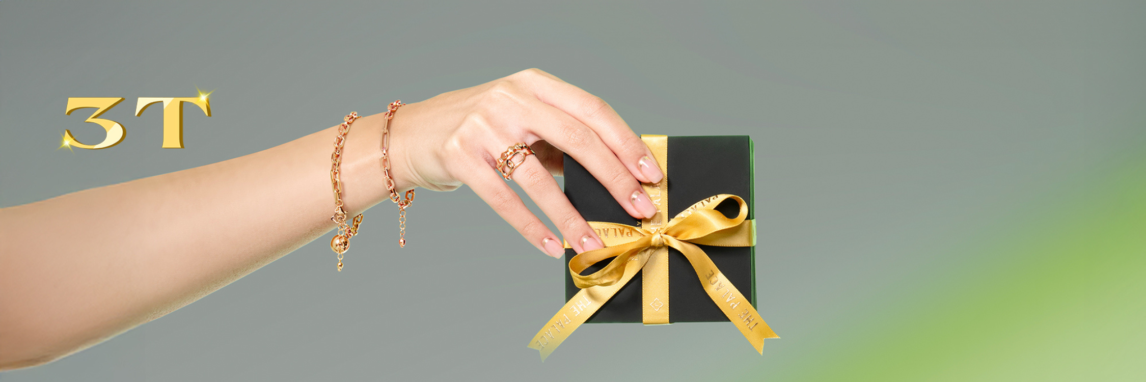 Model gelang emas kekinian dari The Palace Jeweler untuk gaya modern