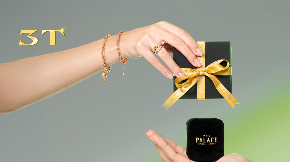 Model gelang emas kekinian dari The Palace Jeweler untuk gaya modern